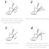 Duchess Powder Sandale inkl. flache Absätze - LAI CHUN - Mime et Moi _Eco_nachhaltige_Mode_Fashion_Design_Fair_Green_Conscious_Onlineshop