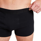 Trunk Short Men all Black - LAI CHUN - Vatter _Eco_nachhaltige_Mode_Fashion_Design_Fair_Green_Conscious_Onlineshop