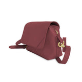 Vegane Apfelleder-Handtasche "ELLÏ" - red berry - LAI CHUN - Nuuwaï _Eco_nachhaltige_Mode_Fashion_Design_Fair_Green_Conscious_Onlineshop